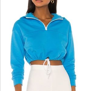 Revolve x Superdown crop hoodie